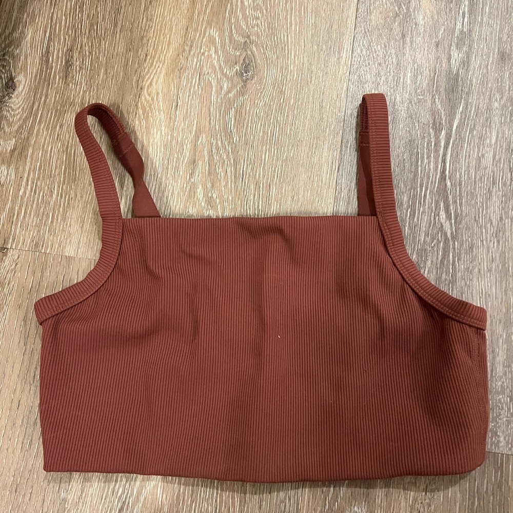 Aerie rubbed sports bra